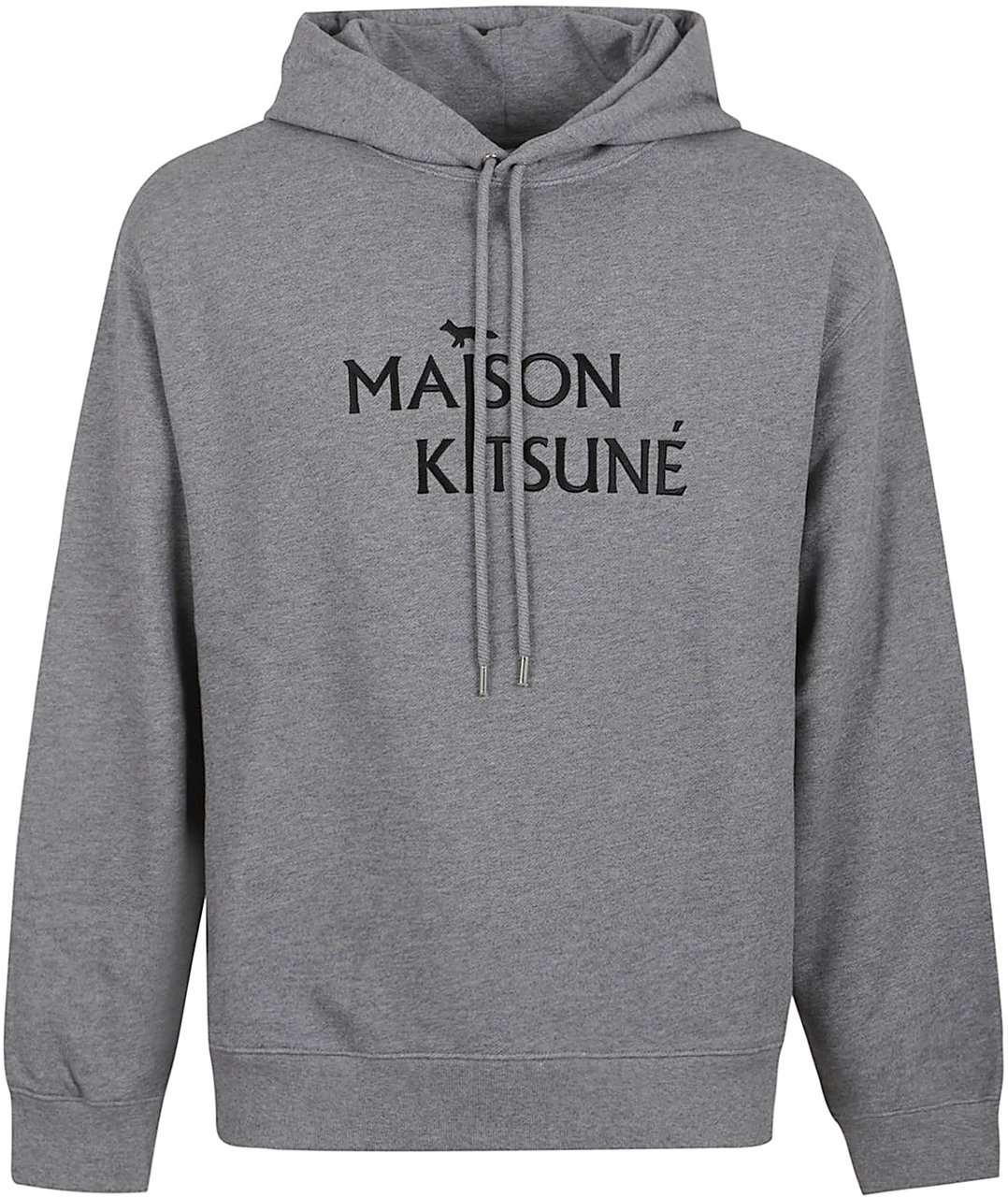 Maison Kitsuné MAISON KITSUNE MAISON KITSUNÉ PILLAR COMFORT HOODIE Donkergrijs