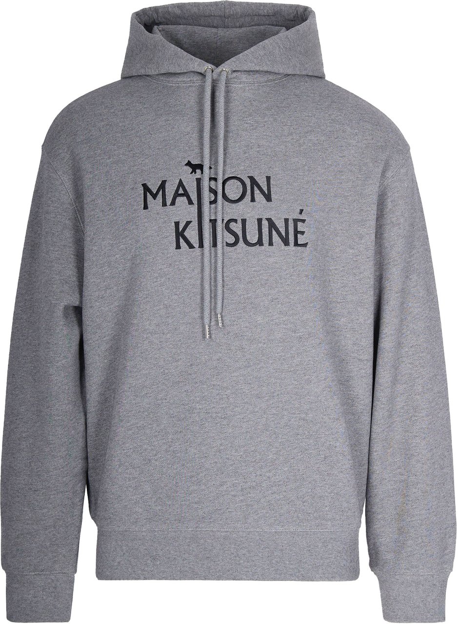 Maison Kitsuné Maison Kitsune' Sweaters Mediumgreymelange Grijs