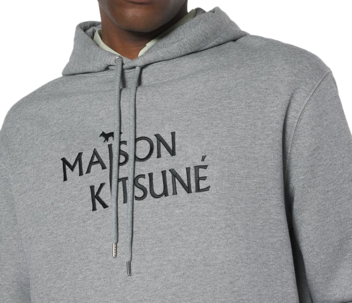 Maison Kitsuné Maison Kitsune' Sweaters Grey Grijs