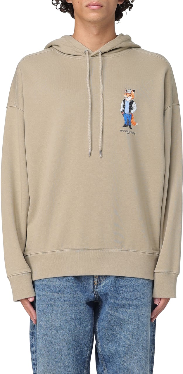 Maison Kitsuné Maison Kitsune' Sweaters Beige Beige