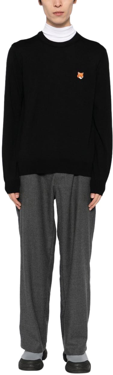 Maison Kitsuné Maison Kitsune' Sweaters Black Zwart