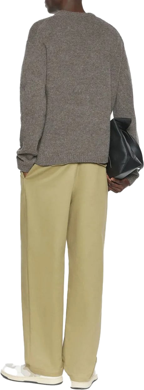 Maison Kitsuné pull a imprime graphique Grijs