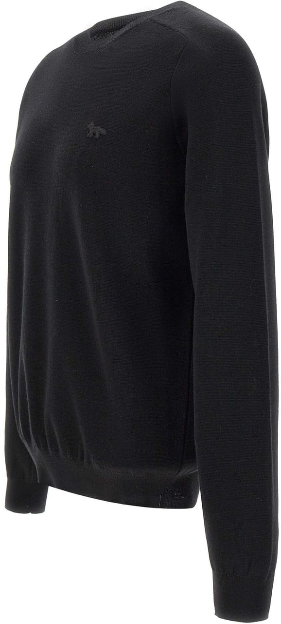 Maison Kitsuné Maison Kitsune' Sweaters Black Zwart