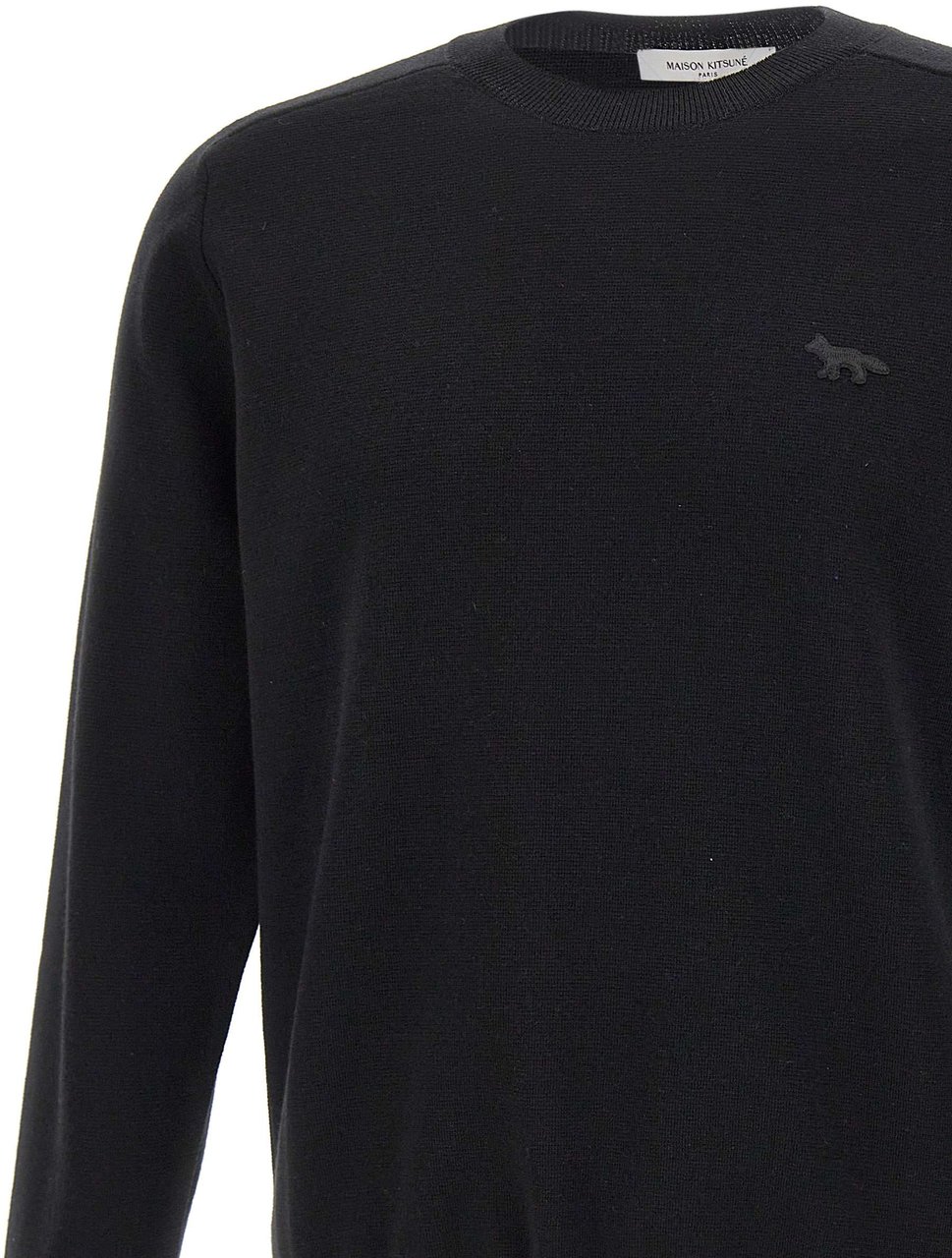Maison Kitsuné Maison Kitsune' Sweaters Black Zwart