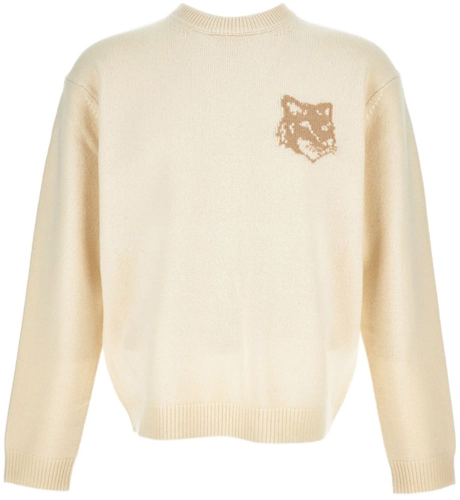 Maison Kitsuné Maison Kitsune' Sweaters Beige Beige