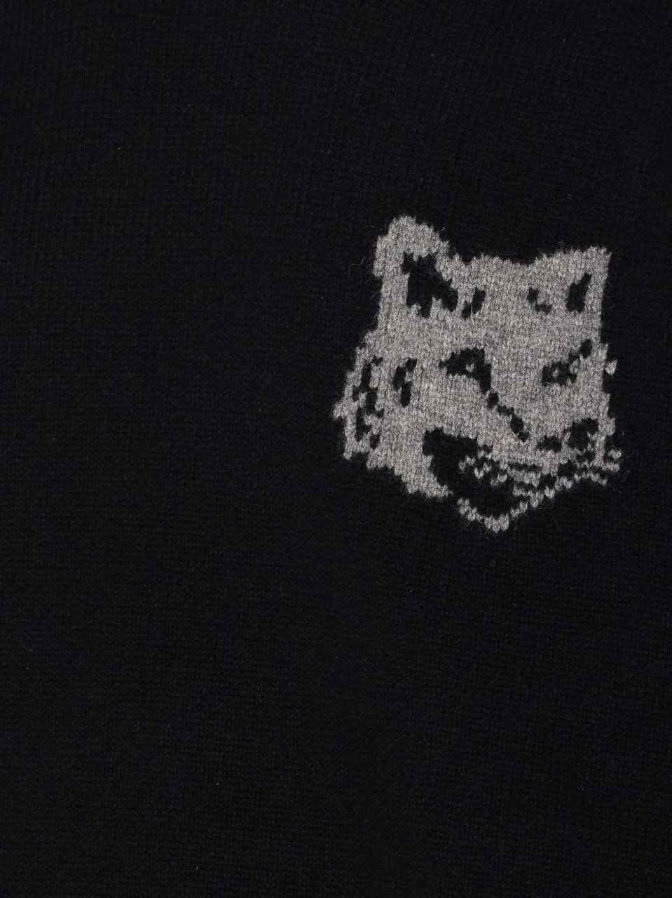 Maison Kitsuné Maison Kitsune' Sweaters Black Zwart