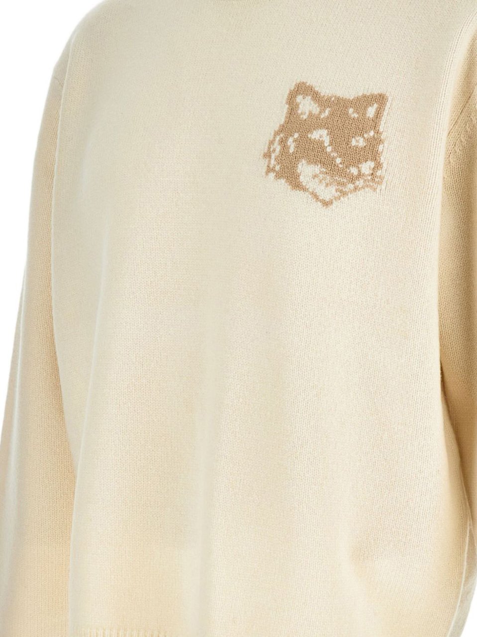 Maison Kitsuné Maison Kitsune' Sweaters Beige Beige