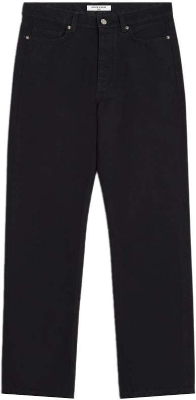 Maison Kitsuné Maison Kitsune' Jeans Black Zwart