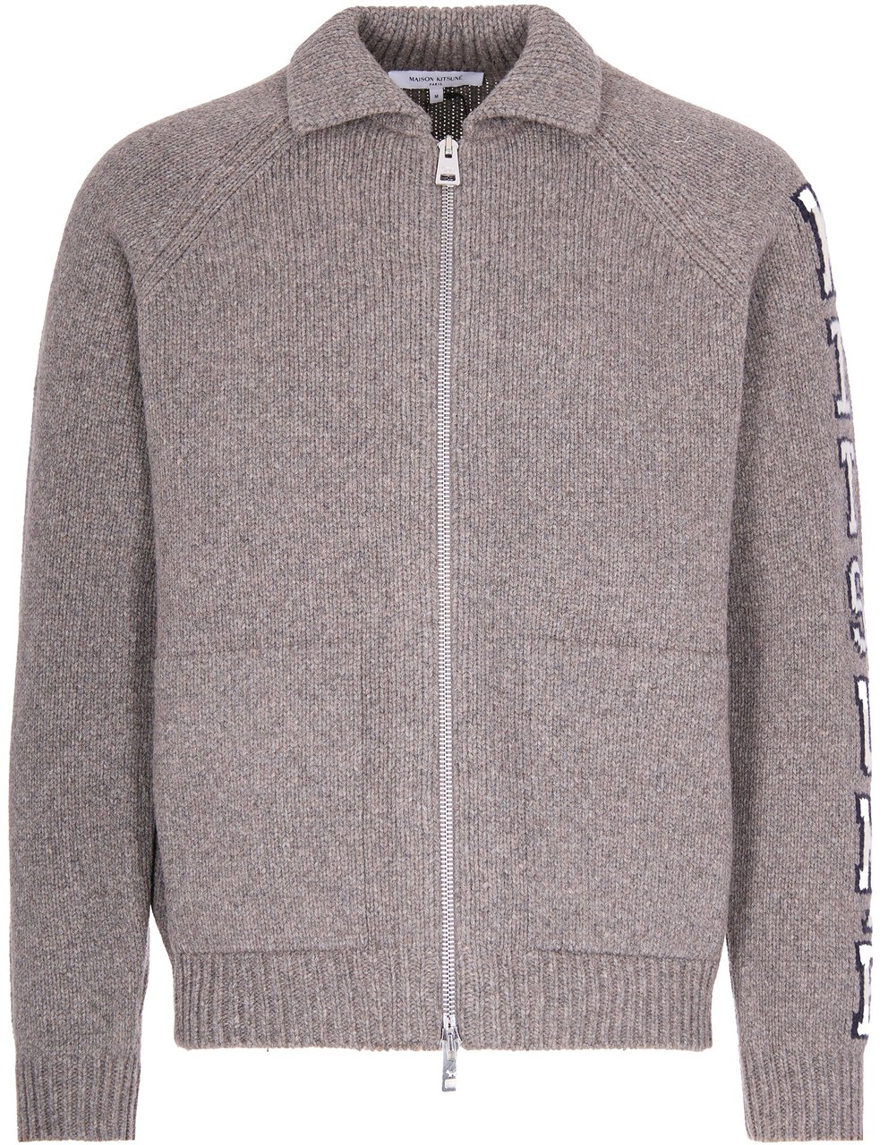 Maison Kitsuné Maison Kitsune' Jackets Mediumgreymelange Grijs