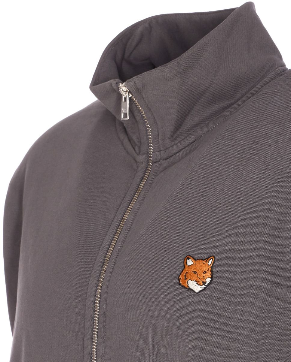 Maison Kitsuné Maison Kitsune' Sweaters Grey Grijs