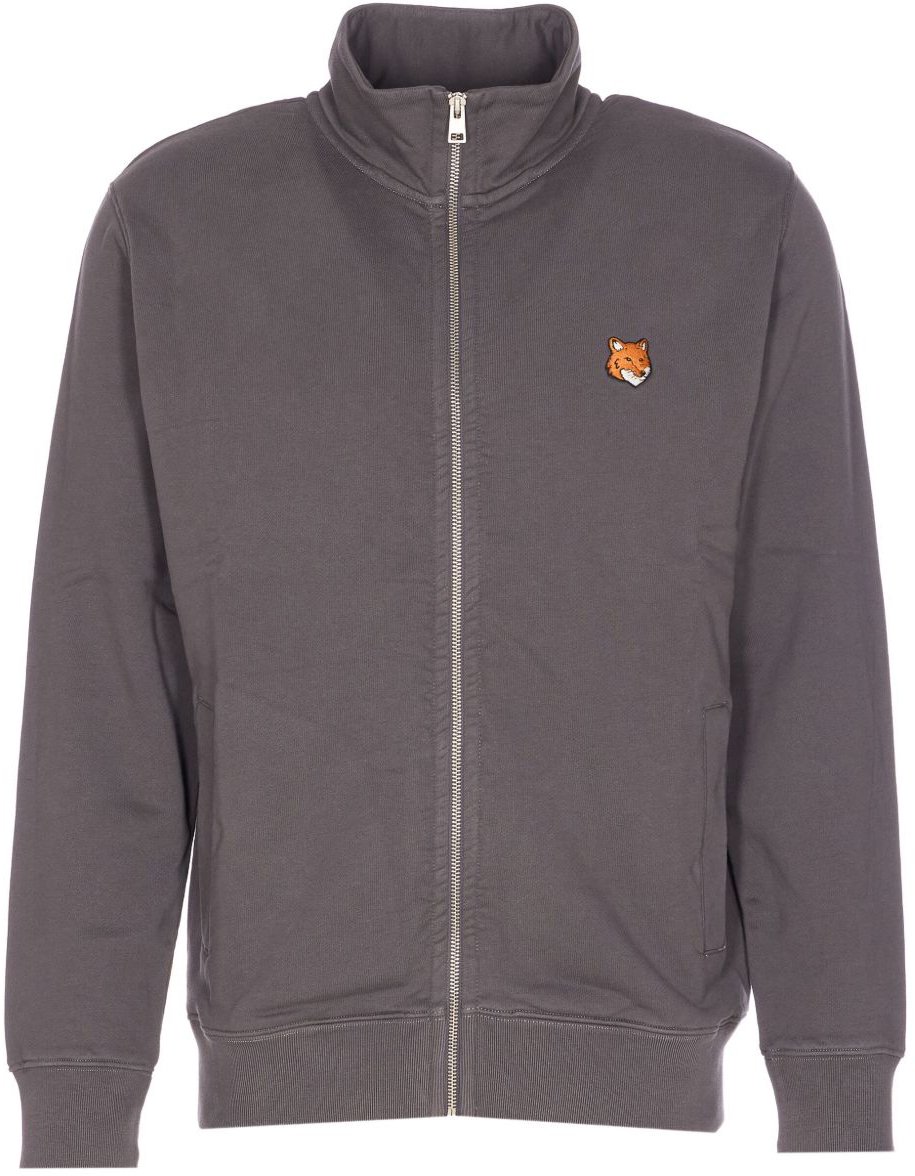Maison Kitsuné Maison Kitsune' Sweaters Grey Grijs