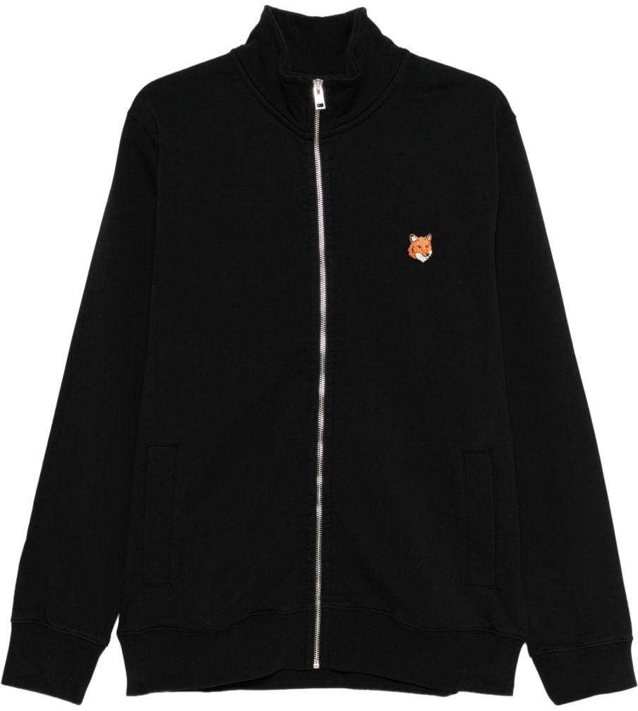 Maison Kitsuné Maison Kitsune' Sweaters Black Zwart