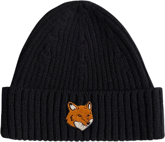 Maison Kitsuné Maison Kitsune' Hats Black Zwart
