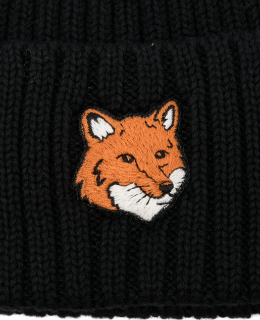 Maison Kitsuné Maison Kitsune' Hats Black Zwart