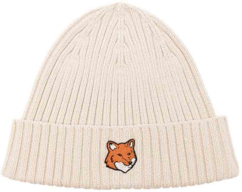 Maison Kitsuné Maison Kitsune' Hats White Wit