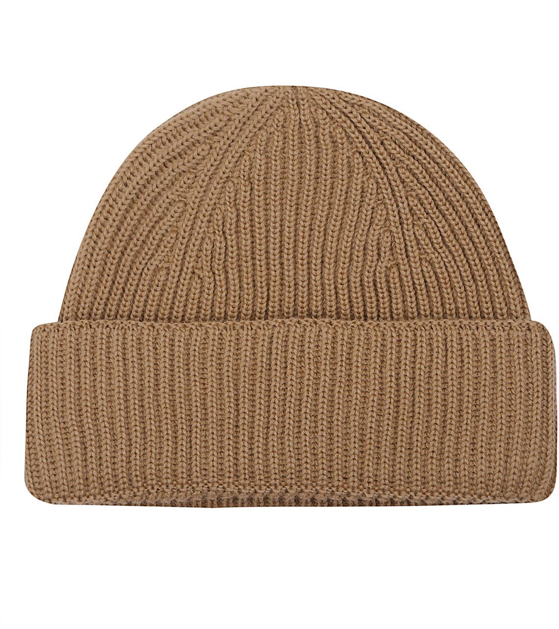 Maison Kitsuné MAISON KITSUNE FOX HEAD LARGE BEANIE Maroon