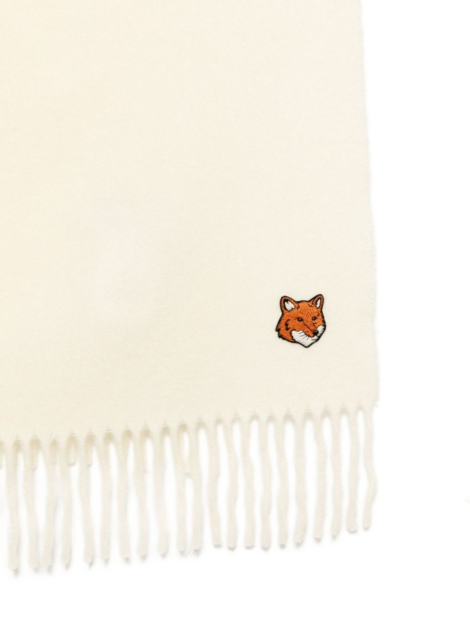 Maison Kitsuné Maison Kitsune' Scarfs White Wit