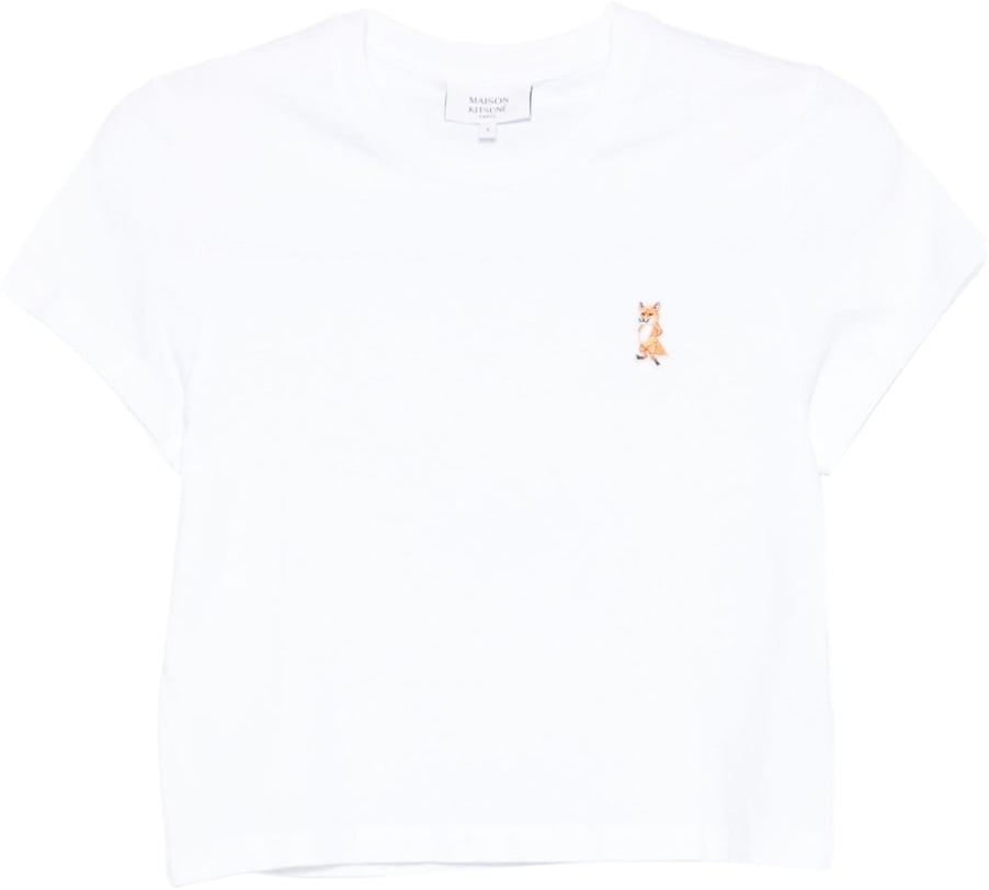 Maison Kitsuné Maison Kitsune' T-Shirts And Polos White Wit