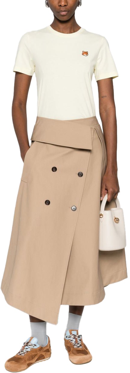 Maison Kitsuné Maison Kitsune' T-Shirts And Polos Yellow Geel