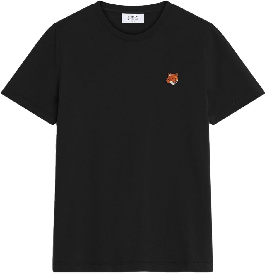 Maison Kitsuné Maison Kitsune' T-Shirts And Polos Black Zwart