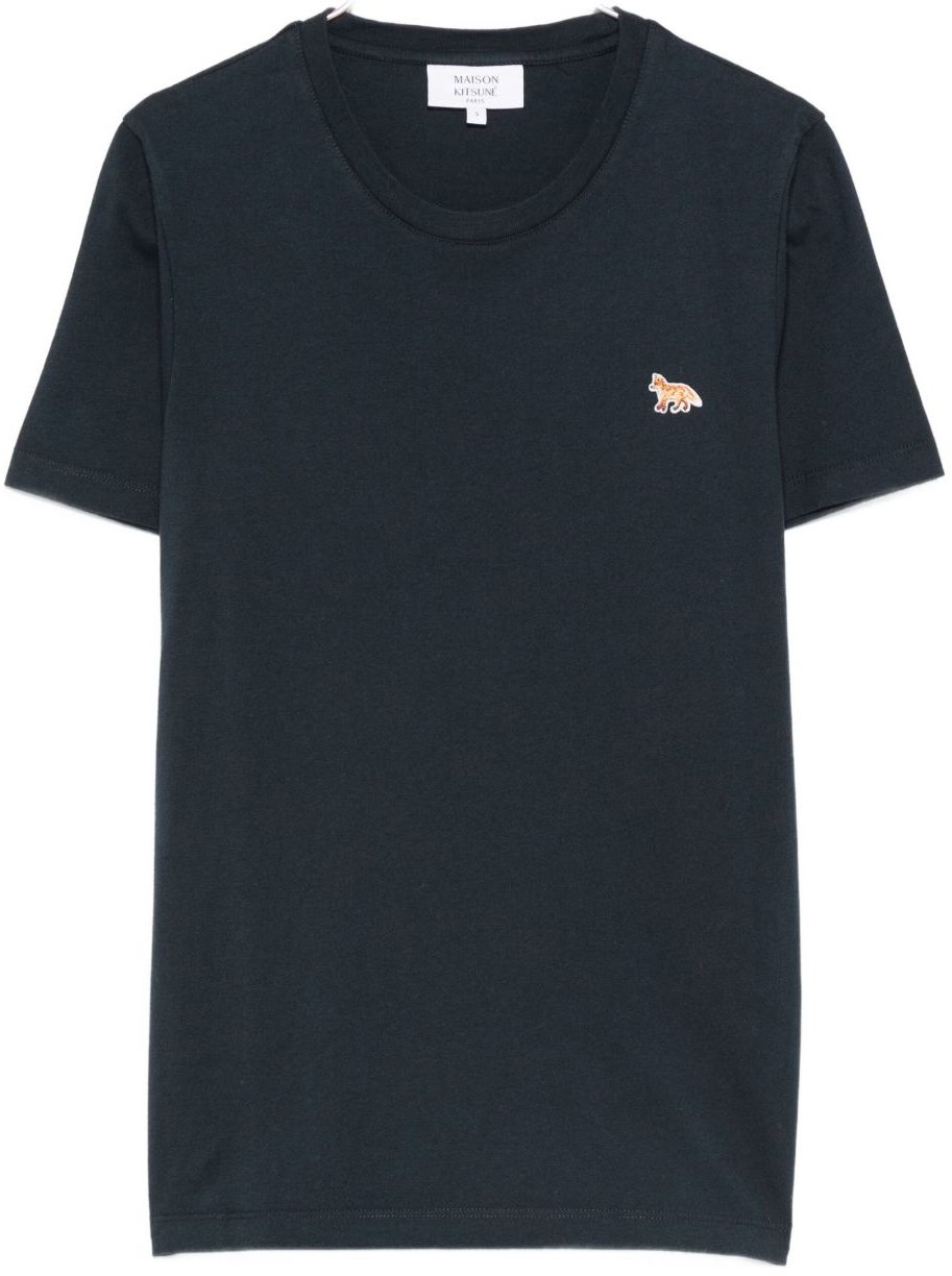 Maison Kitsuné Maison Kitsune' T-Shirts And Polos Blue Blauw