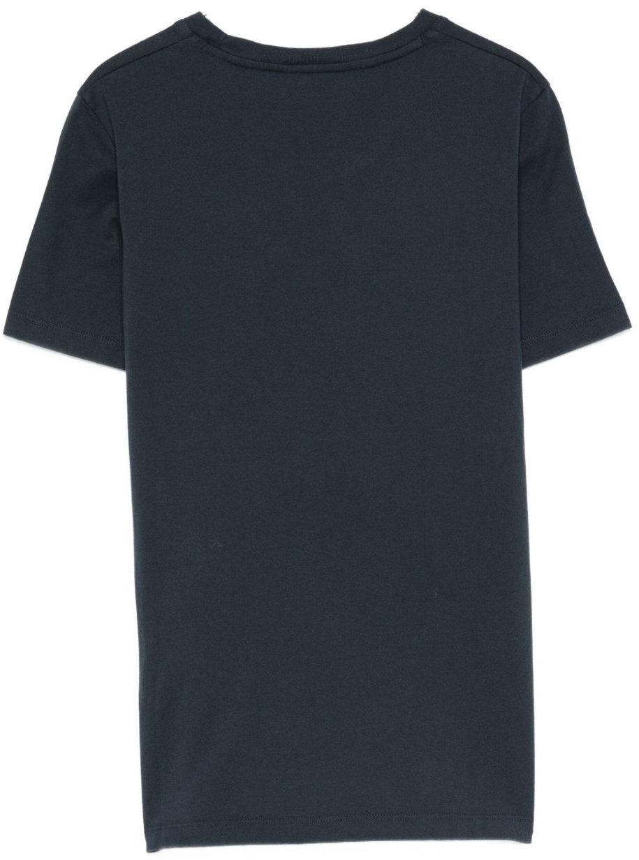 Maison Kitsuné Maison Kitsune' T-Shirts And Polos Blue Blauw