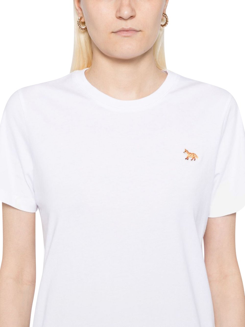 Maison Kitsuné Maison Kitsune' T-Shirts And Polos White Wit