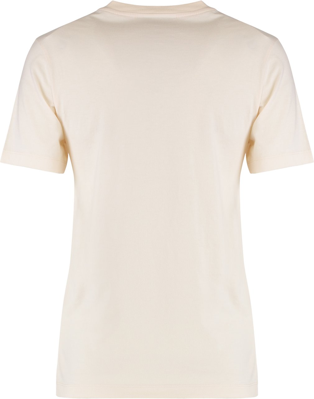 Maison Kitsuné Cotton crew-neck T-shirt Roze