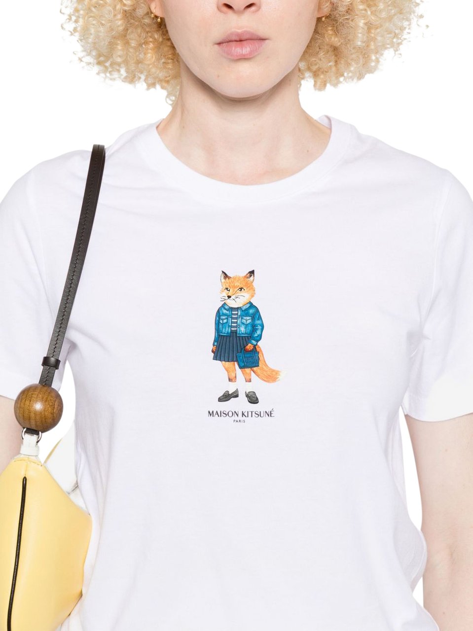 Maison Kitsuné Maison Kitsune' T-Shirts And Polos White Wit