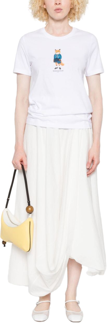 Maison Kitsuné Maison Kitsune' T-Shirts And Polos White Wit