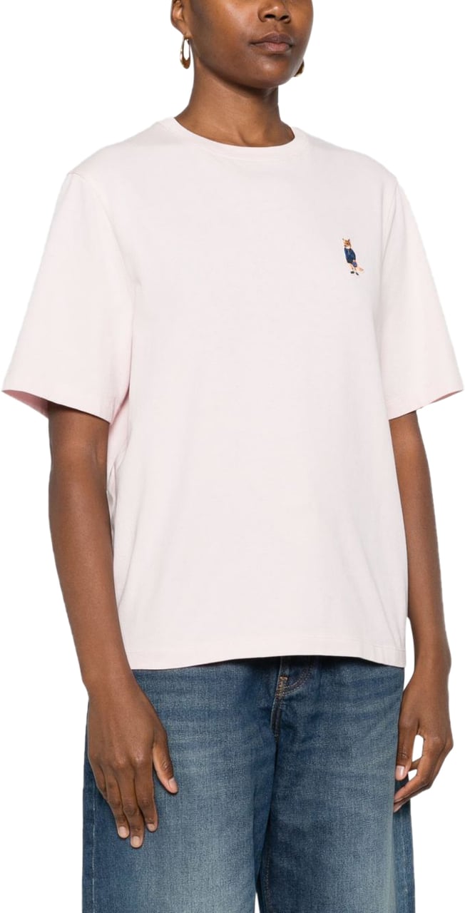 Maison Kitsuné Maison Kitsune' T-Shirts And Polos Pink Roze