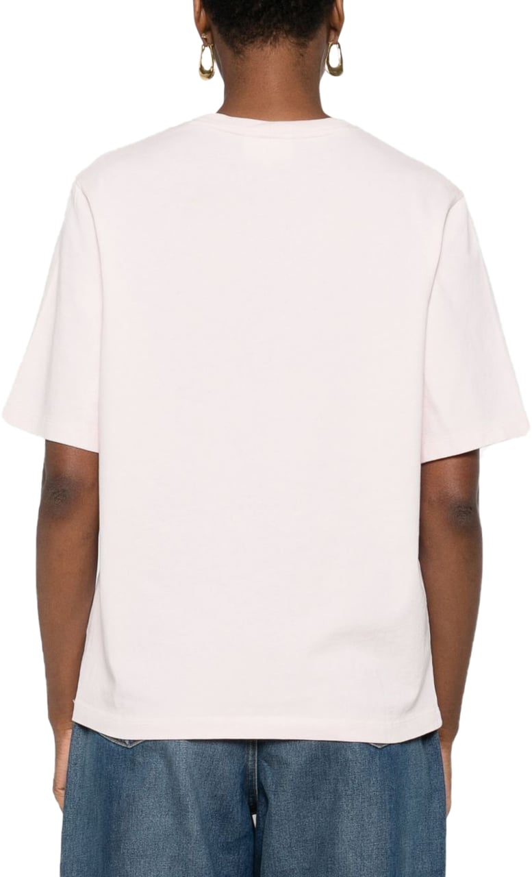 Maison Kitsuné Maison Kitsune' T-Shirts And Polos Pink Roze