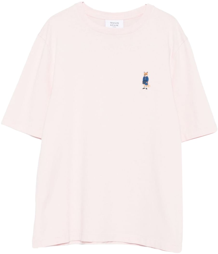 Maison Kitsuné Maison Kitsune' T-Shirts And Polos Pink Roze