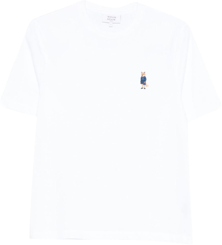 Maison Kitsuné Maison Kitsune' T-Shirts And Polos White Wit