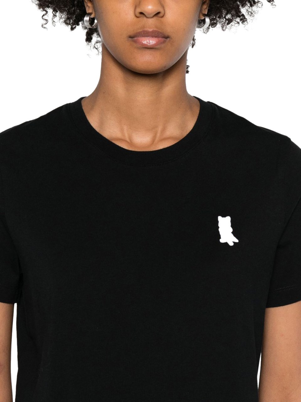 Maison Kitsuné Maison Kitsune' T-Shirts And Polos Black Zwart