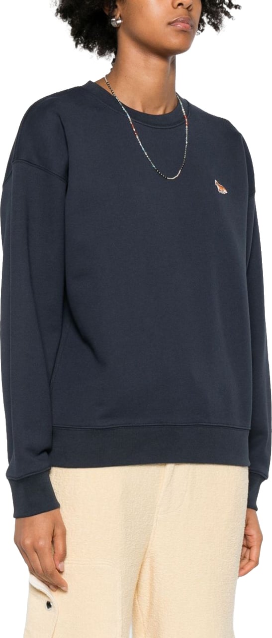 Maison Kitsuné Maison Kitsune' Sweaters Blue Blauw