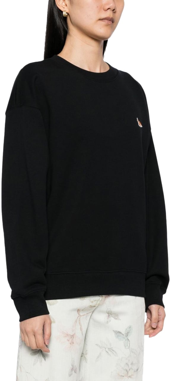Maison Kitsuné Maison Kitsune' Sweaters Black Zwart