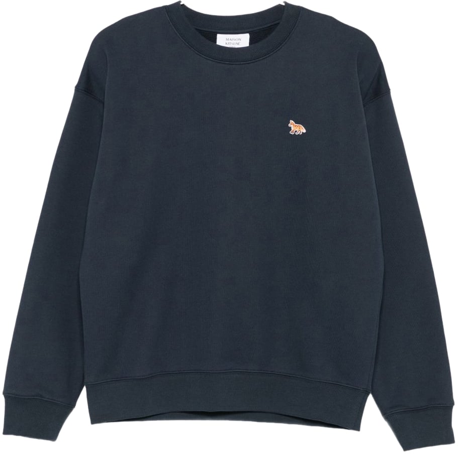 Maison Kitsuné Maison Kitsune' Sweaters Blue Blauw