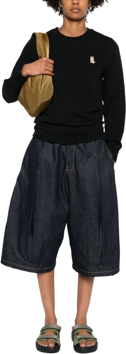 Maison Kitsuné Maison Kitsune' Sweaters Black Zwart