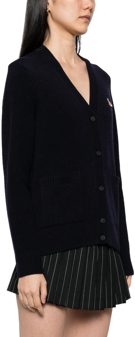 Maison Kitsuné Maison Kitsune' Sweaters Blue Blauw