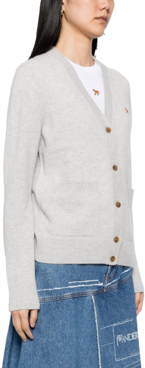 Maison Kitsuné Maison Kitsune' Sweaters Grey Grijs