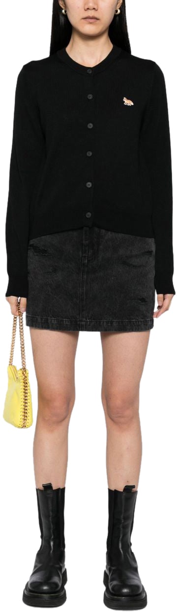 Maison Kitsuné Maison Kitsune' Sweaters Black Zwart
