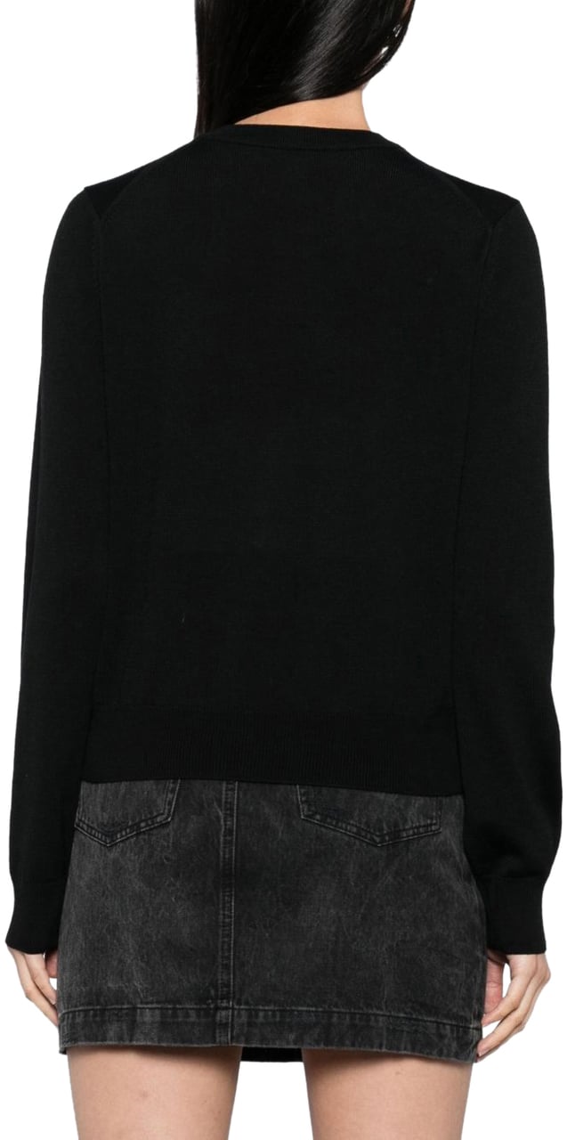 Maison Kitsuné Maison Kitsune' Sweaters Black Zwart