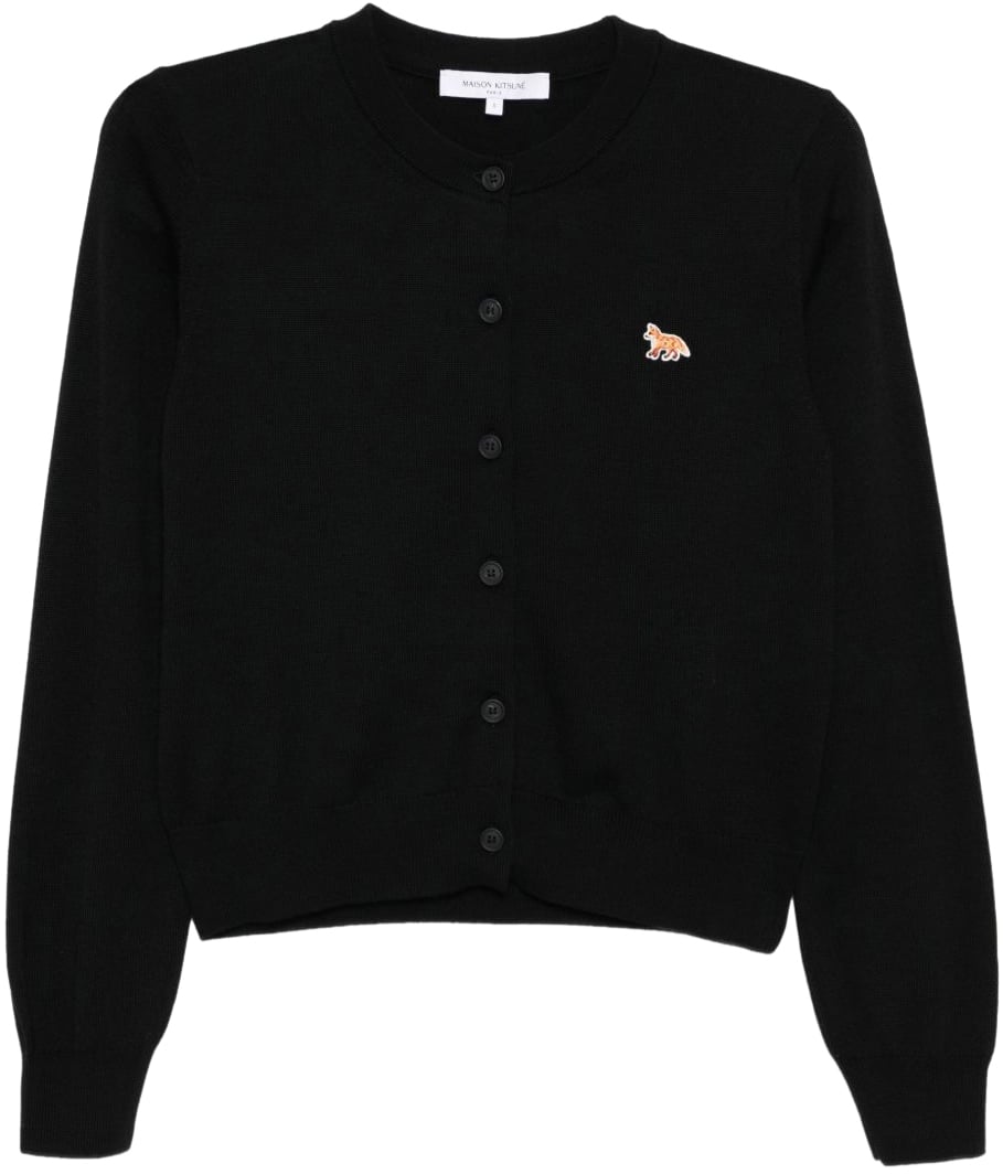Maison Kitsuné Maison Kitsune' Sweaters Black Zwart