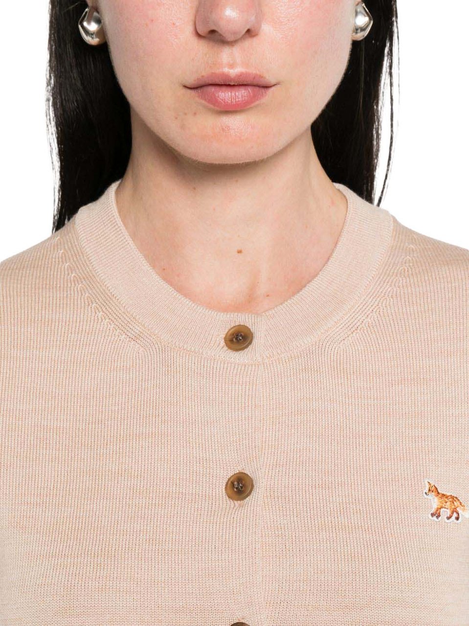 Maison Kitsuné Maison Kitsune' Sweaters Cipria Beige