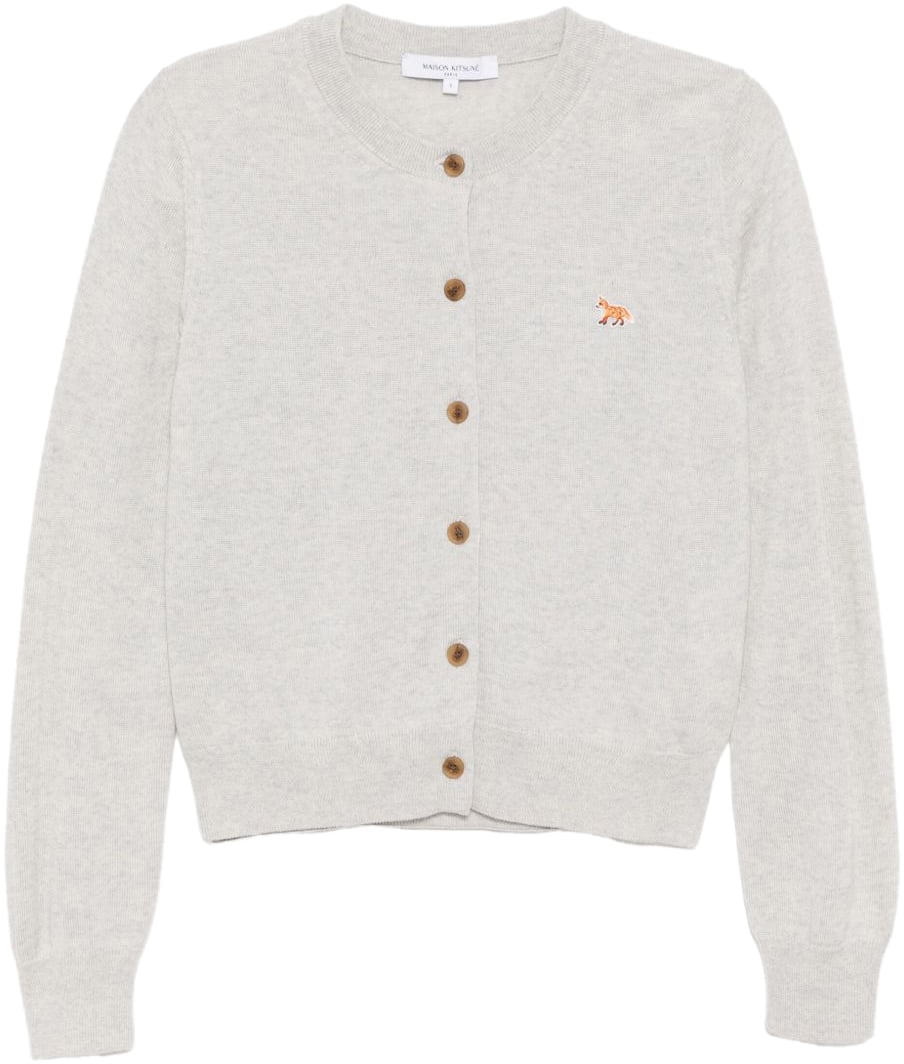 Maison Kitsuné Maison Kitsune' Sweaters Grey Grijs