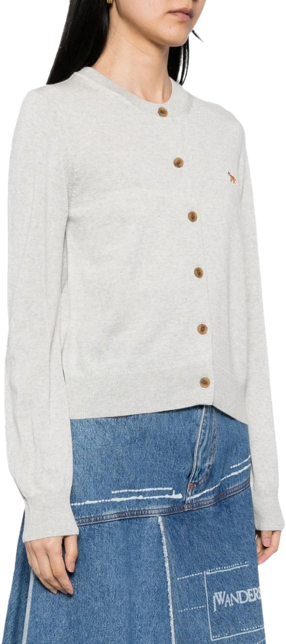 Maison Kitsuné Maison Kitsune' Sweaters Grey Grijs