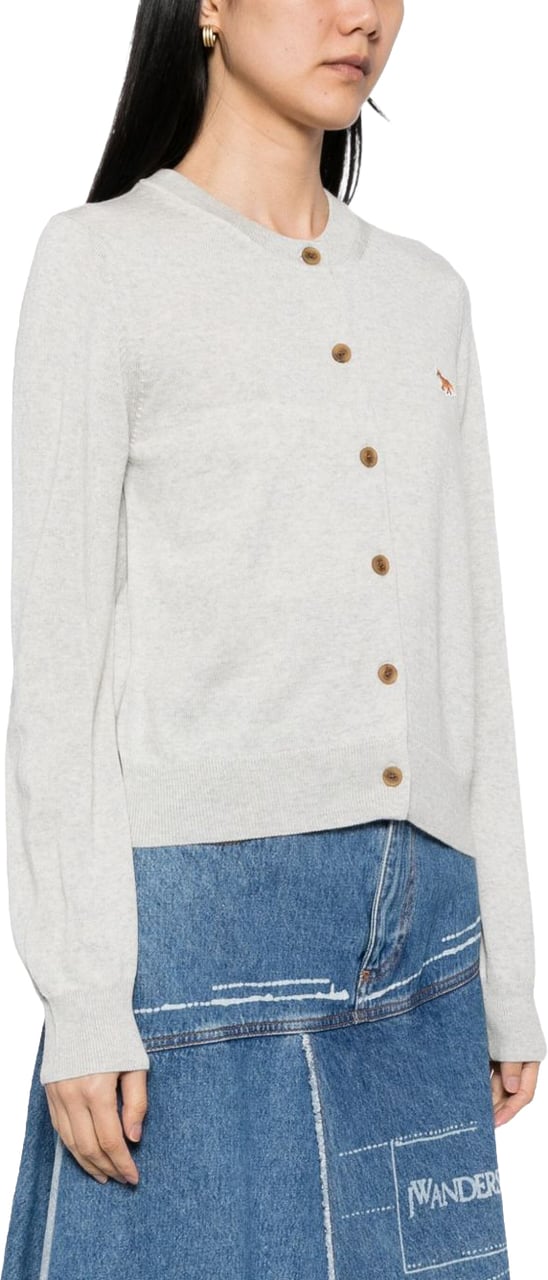 Maison Kitsuné Maison Kitsune' Sweaters Grey Lichtgrijs