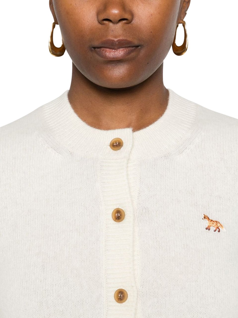 Maison Kitsuné Maison Kitsune' Sweaters Beige Beige