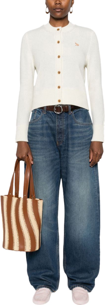 Maison Kitsuné Maison Kitsune' Sweaters Beige Beige